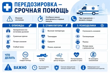Помощь при передозировке в Берёзовском