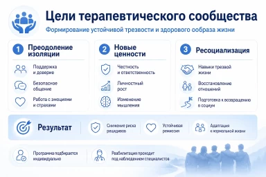 Терапевтическое сообщество в Берёзовском